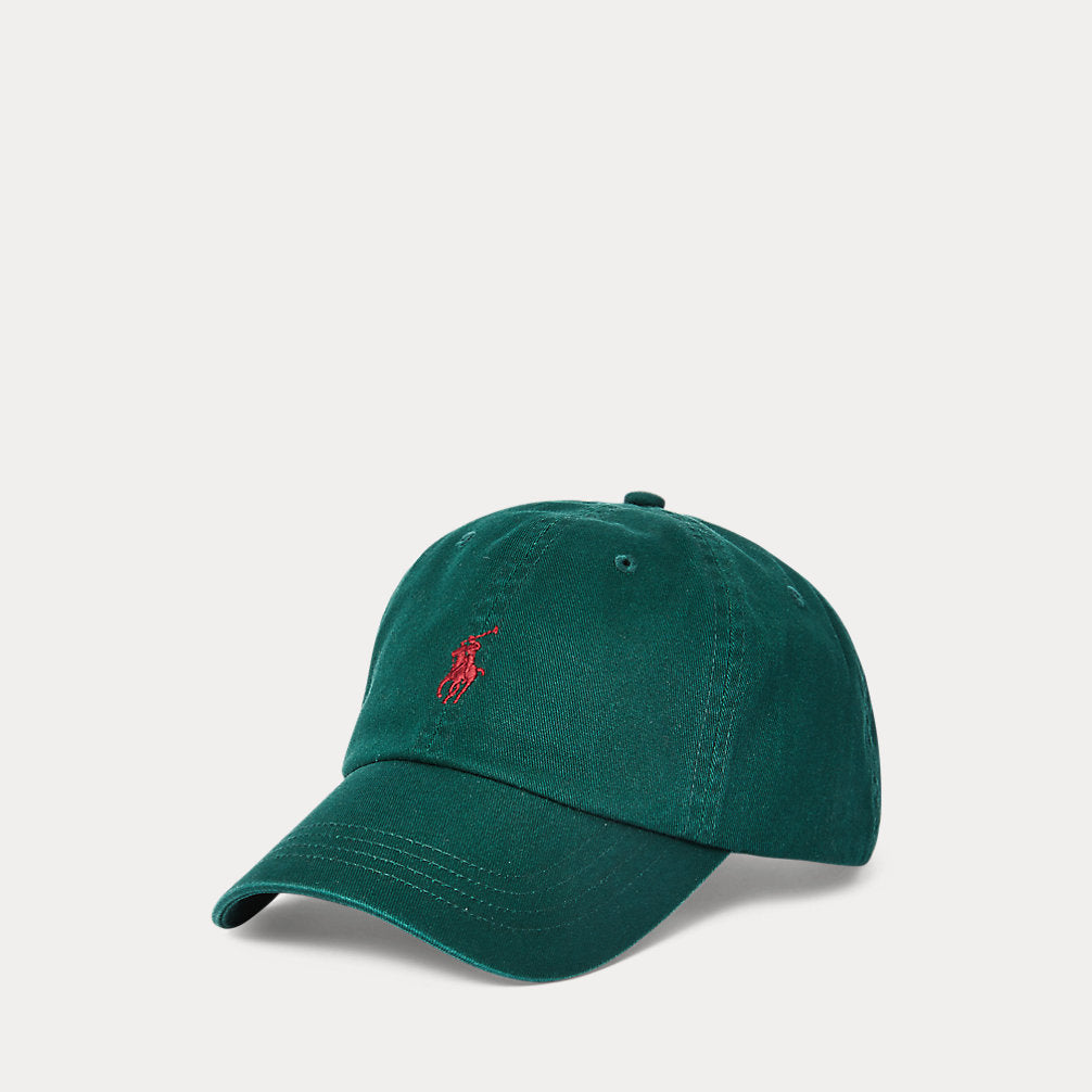 Cotton Chino Ball Cap College Green