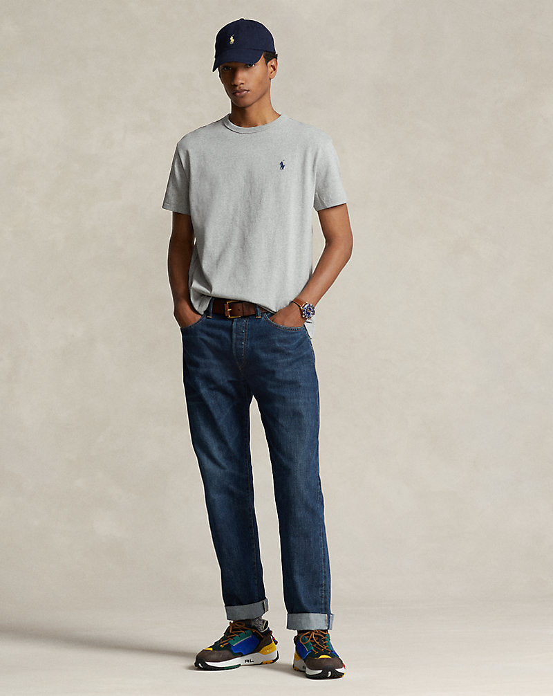 Classic Fit Heavyweight Jersey T-Shirt Andover Heather