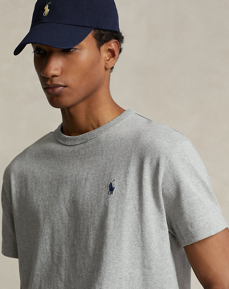 Classic Fit Heavyweight Jersey T-Shirt Andover Heather