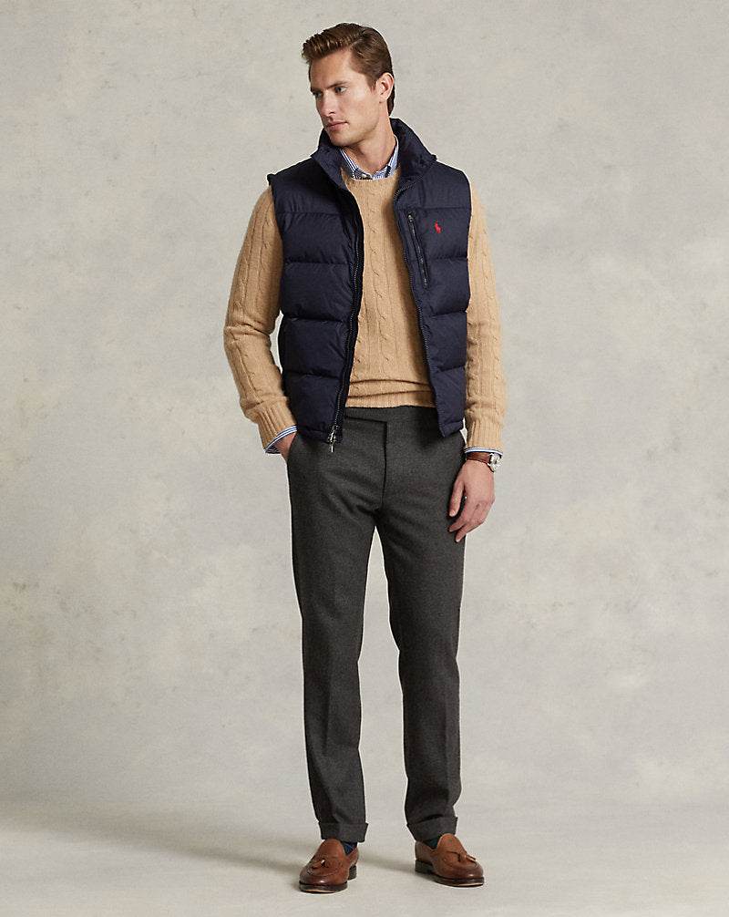 The Gorham Down Gilet Collection Navy