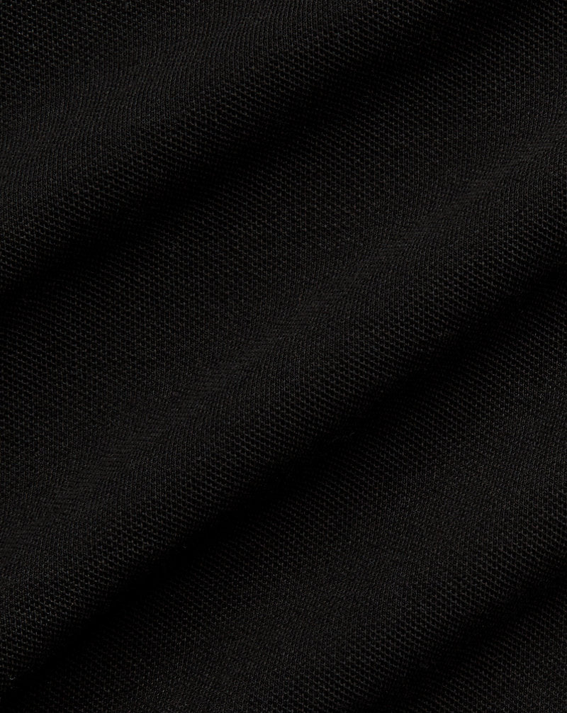 Featherweight Mesh Shirt Polo Black