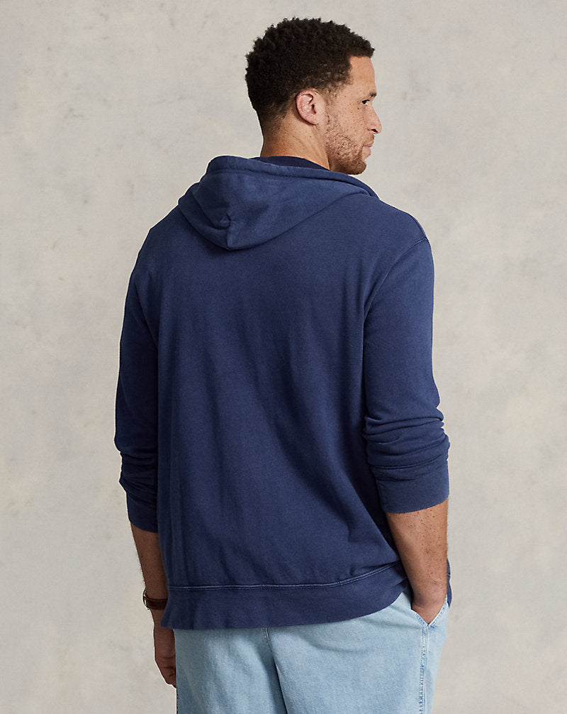 Cotton Spa Terry Hoodie Newport Navy