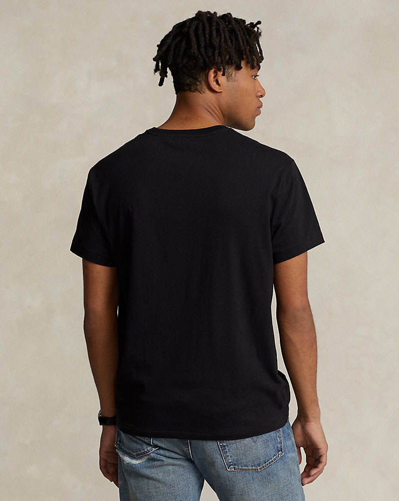 Classic Fit Polo Bear Jersey T-Shirt Black