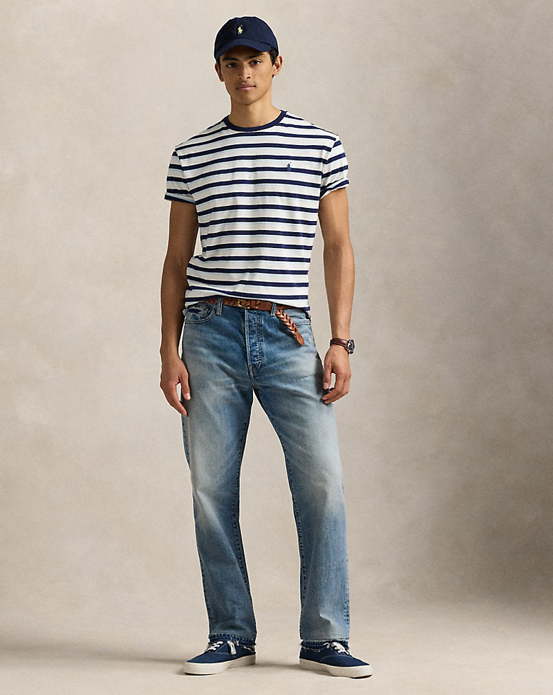 Classic Fit Striped Jersey T-Shirt Nevis Multi