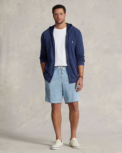 Cotton Spa Terry Hoodie Newport Navy